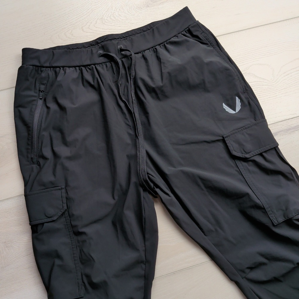 ASRV Tetra-Lite Ice Cargo High Rib Joggers Mens Large Black DSG-1099